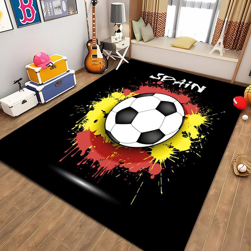 Ball Sports Themed Carpet Cartoon Soccer Floor Mat for Kids Bedroom Decor Football Large Area Rugs Home Living Room Hallway Rug 40x60cm (16x24in)
Ball Sports Themed Carpet Cartoon Soccer Floor Mat for Kids Bedroom Decor Football Large Area Rugs Home Living Room Hallway Rug 40x60cm (16x24in)