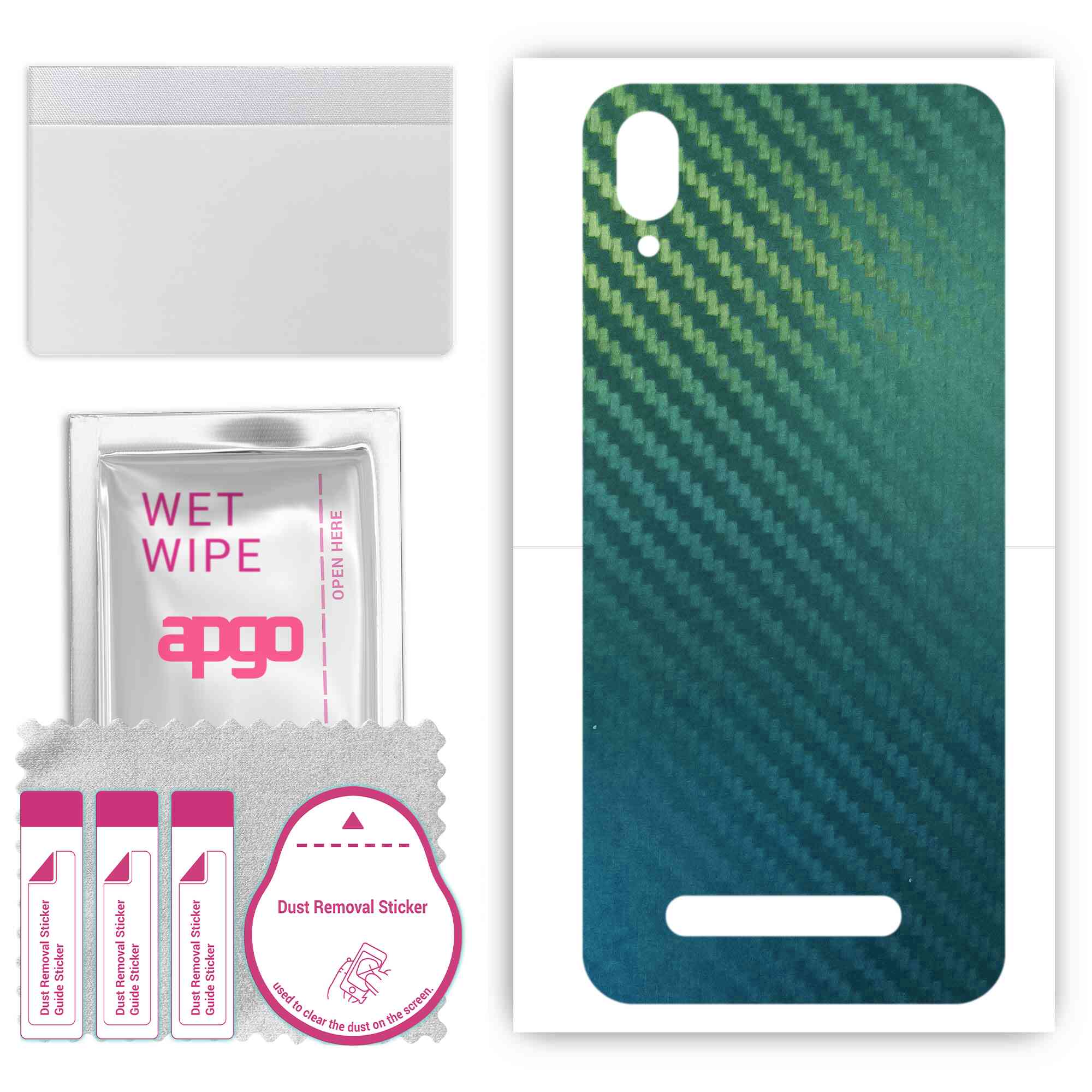 apgo Protective Skin Sticker for the back compatible with Doogee Y8C, Wrap Film, Foil, Vinyl - Pattern Carbon Chameleon CAKA1
apgo Protective Skin Sticker for the back compatible with Doogee Y8C, Wrap Film, Foil, Vinyl - Pattern Carbon Chameleon CAKA1