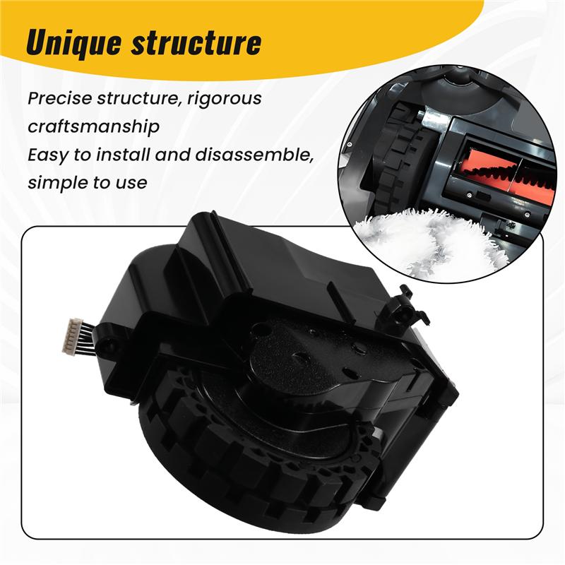 B02C-Self-Cleaning EVA Robot Vacuum Wheel Drive Motor, For Roidmi Model SDJ06RM, Essential Cleaner Parts
B02C-Self-Cleaning EVA Robot Vacuum Wheel Drive Motor, For Roidmi Model SDJ06RM, Essential Cleaner Parts