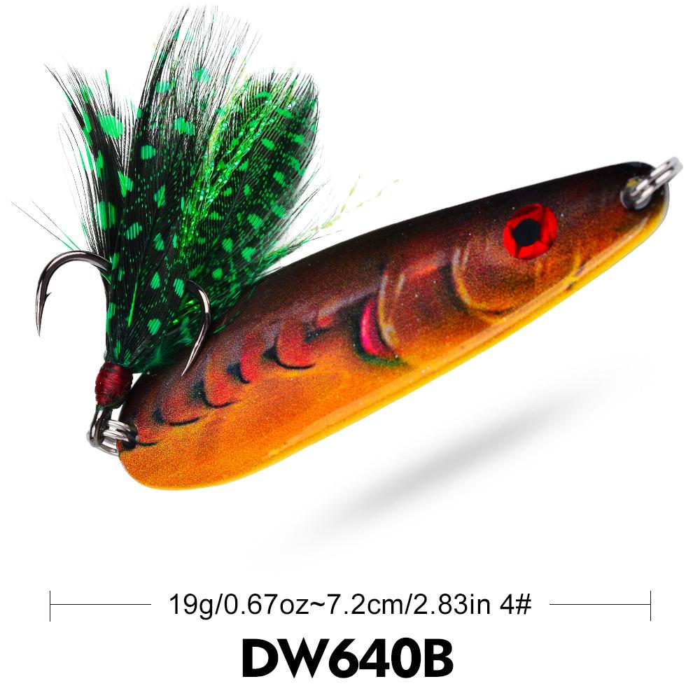 Lure Bait Metal SpinnerVIB 7.2CM 19GFull Swimming Layer Fluttering Perch and Topmouth Culter Specialized Long Casting Model 7.2CM 19G
Lure Bait Metal SpinnerVIB 7.2CM 19GFull Swimming Layer Fluttering Perch and Topmouth Culter Specialized Long Casting Model 7.2CM 19G