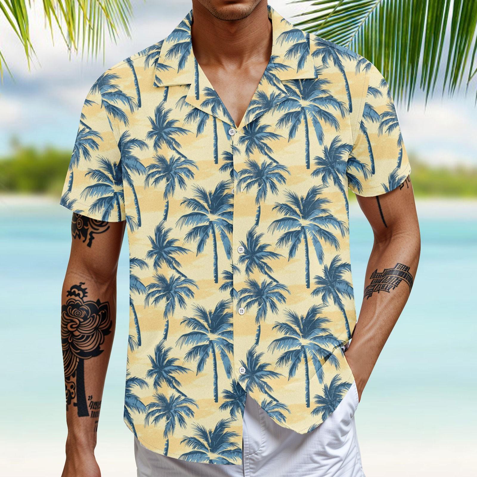 Мужская повседневная свободная рубашка с короткими рукавами, модная рубашка с принтом, топ XL жёлтый
Мужская повседневная свободная рубашка с короткими рукавами, модная рубашка с принтом, топ XL жёлтый