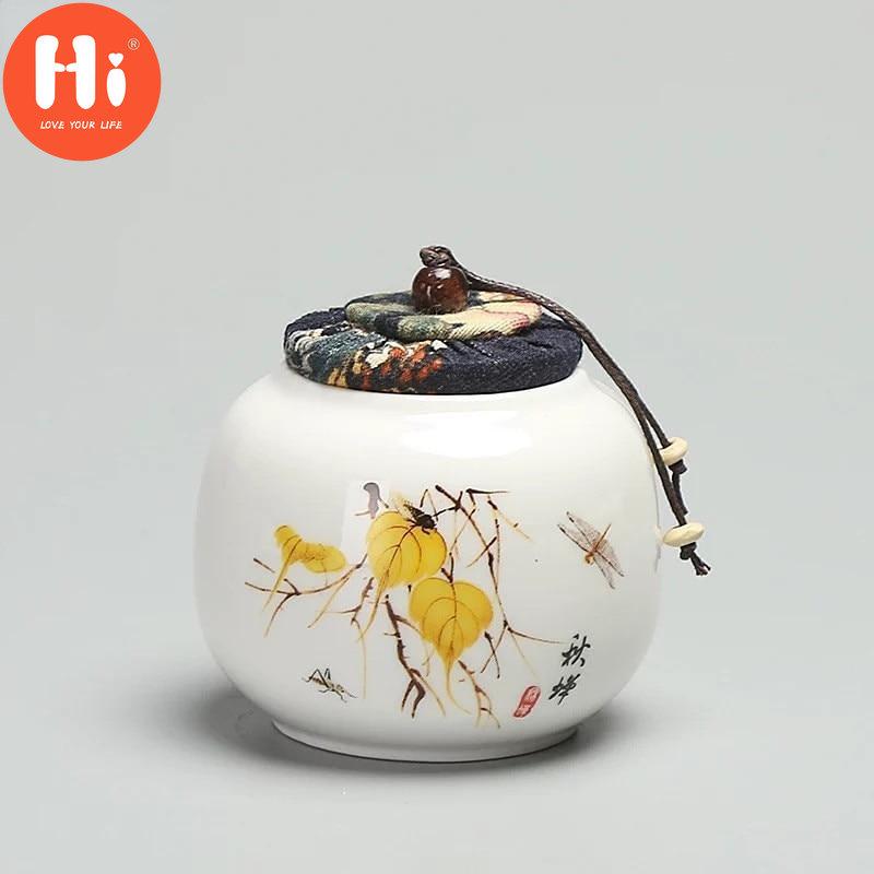 Керамическая канистра для чая, мини-портативная герметичная банка для путешествий, кухонные резервуары для хранения еды, фарфоровые банки для конфет
Керамическая канистра для чая, мини-портативная герметичная банка для путешествий, кухонные резервуары для хранения еды, фарфоровые банки для конфет