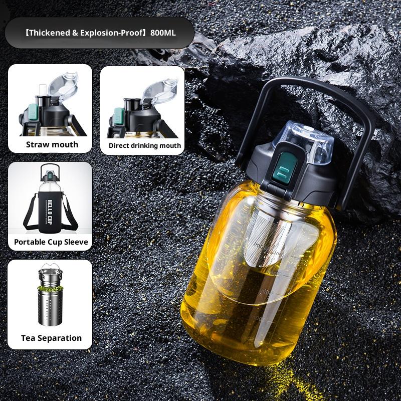 Gianxi Large Capacity Fitness Kettle Water Bottle 2000ml Ton Bucket Ton High Temperature Resistant Glass Space Cup 800-2000ml
Gianxi Large Capacity Fitness Kettle Water Bottle 2000ml Ton Bucket Ton High Temperature Resistant Glass Space Cup 800-2000ml