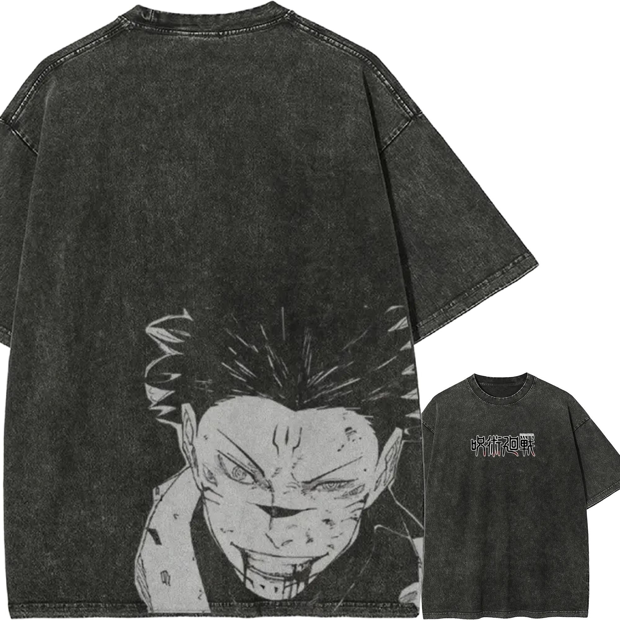 Sukuna Manga Face T-shirt Jujutsu Kaisen Tee Vintage Washed Oversized Retro Anime Harajuku Streetwear Graphic Men Manga Clothing M
Sukuna Manga Face T-shirt Jujutsu Kaisen Tee Vintage Washed Oversized Retro Anime Harajuku Streetwear Graphic Men Manga Clothing M