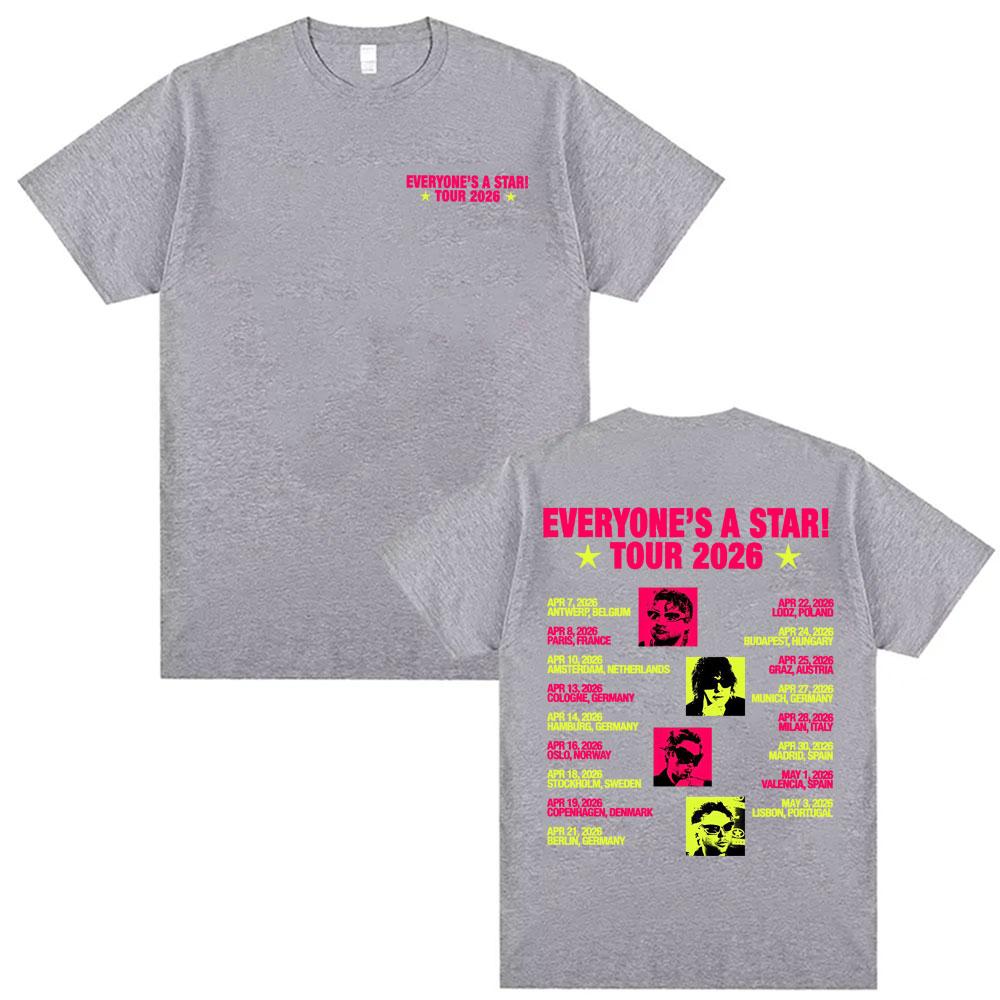 Seconds of Summer Everyones A Star Tour 2026 New Album Tshirt Unisex Women Fashion 90s Vintage Short Sleeve T Shirts Streetwear XL
Seconds of Summer Everyones A Star Tour 2026 New Album Tshirt Unisex Women Fashion 90s Vintage Short Sleeve T Shirts Streetwear XL