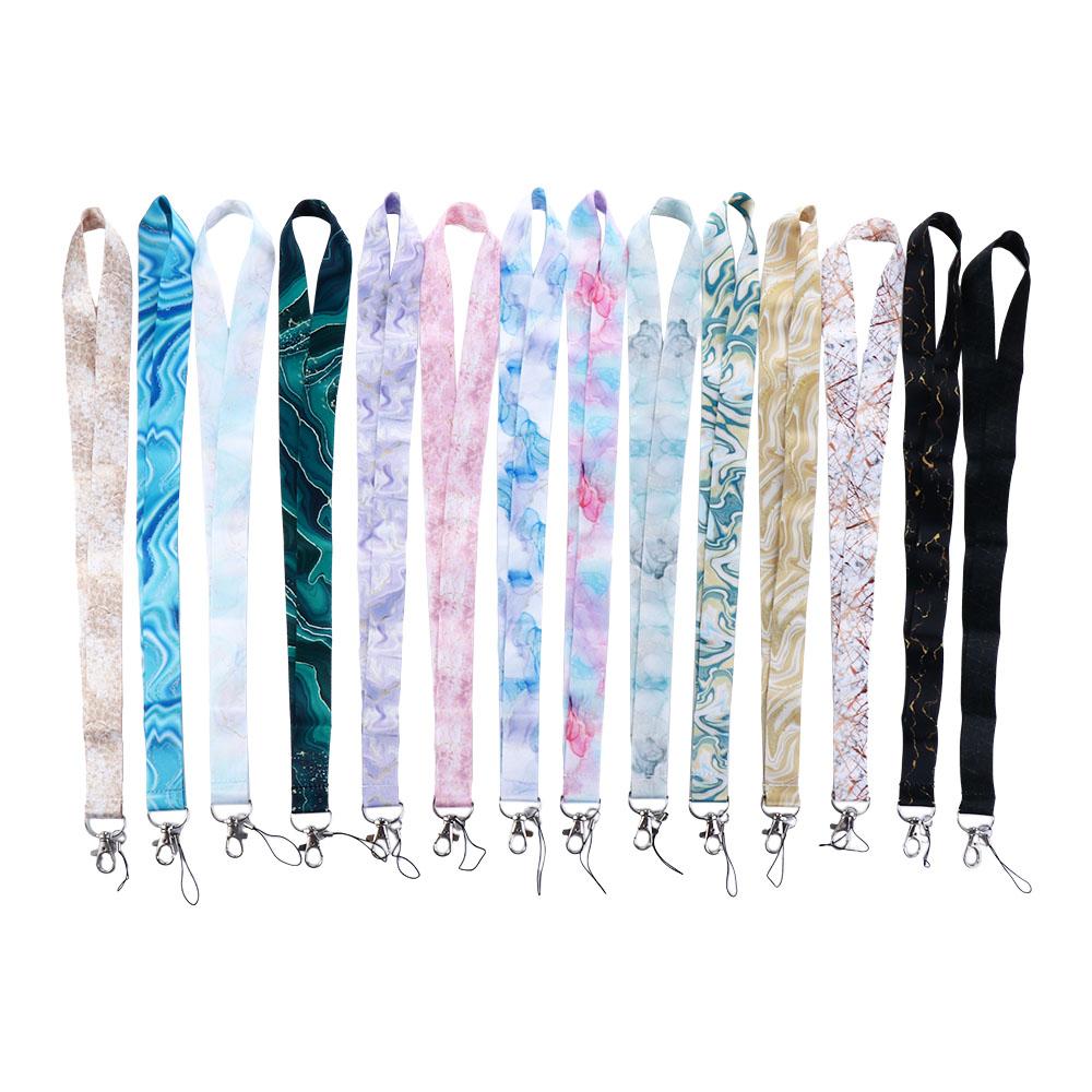 Name Tag Holder Webbings Ribbon Phone Hang Rope Phone Lanyard Marble Printing Lanyard Neck Straps 10
Name Tag Holder Webbings Ribbon Phone Hang Rope Phone Lanyard Marble Printing Lanyard Neck Straps 10