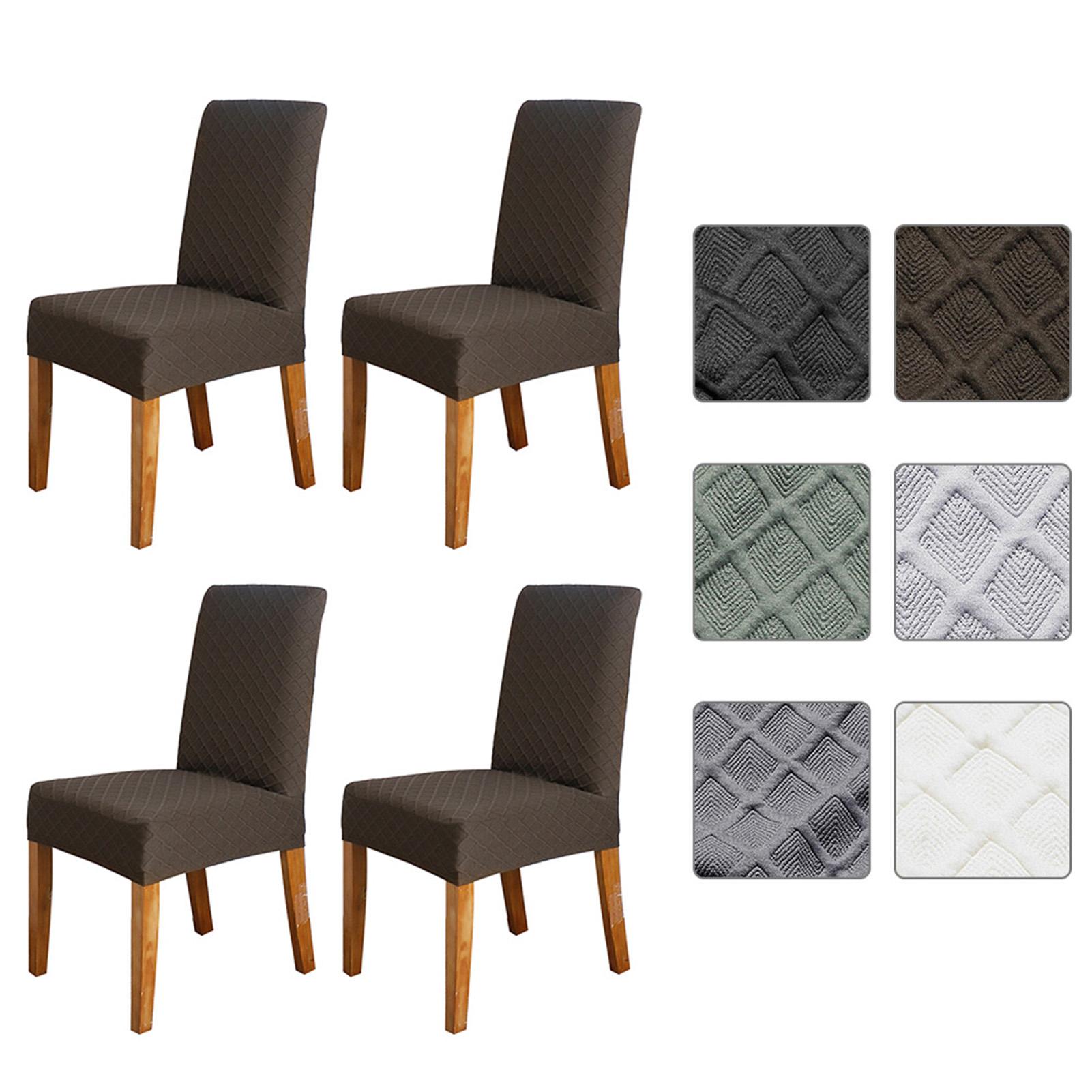 Decdeal эластичный твердый ромбовидный сетчатый чехол для обеденного стула, съемный моющийся короткий обеденный стул кофейный
Decdeal эластичный твердый ромбовидный сетчатый чехол для обеденного стула, съемный моющийся короткий обеденный стул кофейный