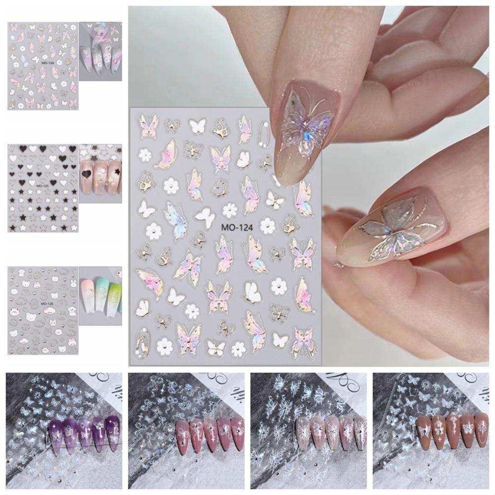 Nail Accessories Butterfly Nail Stickers Manicure Ornaments Stars Nail Art Decorations Nail Salon
Nail Accessories Butterfly Nail Stickers Manicure Ornaments Stars Nail Art Decorations Nail Salon