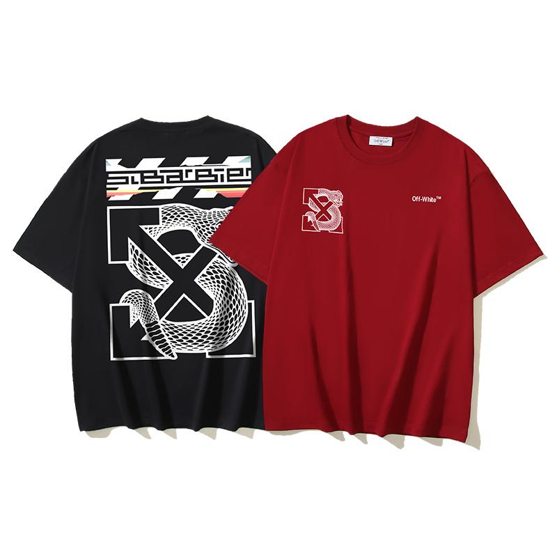 Off-white 2025 Summer New Cobra Arrow Print Classic Short Sleeved T-shirt for Men and Women Couple T-Shirt S
Off-white 2025 Summer New Cobra Arrow Print Classic Short Sleeved T-shirt for Men and Women Couple T-Shirt S