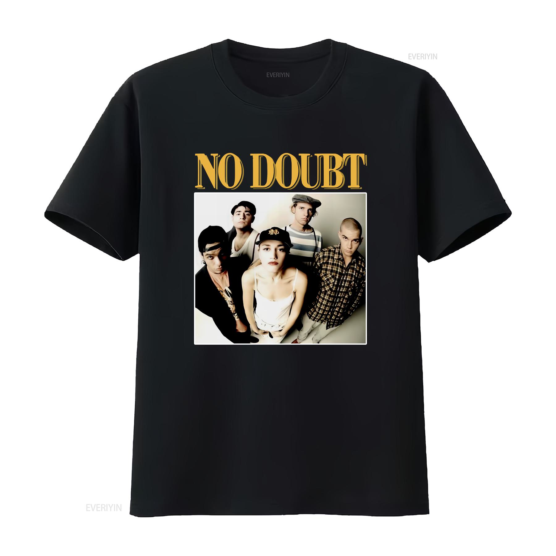 HOT No Doubt T Shirt Black Cotton S 5XL P426 vintage Washed fashion Stylish streetwear Casual Comfortable Versatile Stretched 4XL
HOT No Doubt T Shirt Black Cotton S 5XL P426 vintage Washed fashion Stylish streetwear Casual Comfortable Versatile Stretched 4XL