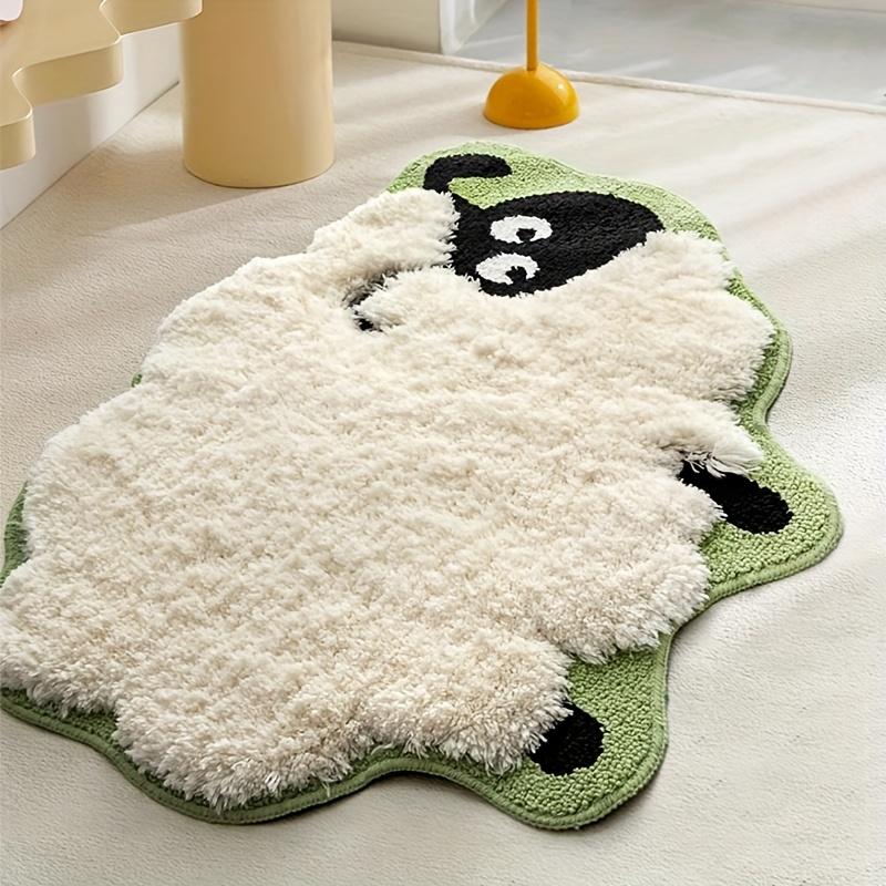 Rustic Sheep Welcome Mat Cute Cartoon Design, Non Slip, Machine Washabe, Ultra Sloft Polyester Fiber Mat for Kitchen, Dining Room, Hallway
Rustic Sheep Welcome Mat Cute Cartoon Design, Non Slip, Machine Washabe, Ultra Sloft Polyester Fiber Mat for Kitchen, Dining Room, Hallway