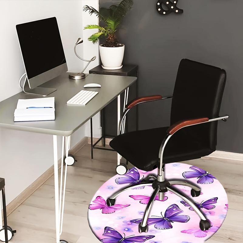 1PC Butterflies Flowers Non-Slip Floor Round carpet, Office, family, bedroom, Large Area Rug Indoor Rugs, Vibrant Colors-Z0456 80cm by 80cm
1PC Butterflies Flowers Non-Slip Floor Round carpet, Office, family, bedroom, Large Area Rug Indoor Rugs, Vibrant Colors-Z0456 80cm by 80cm