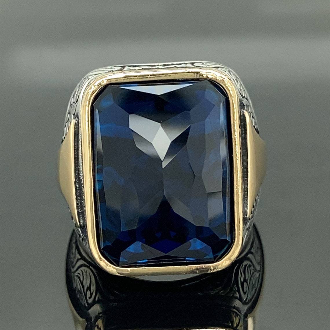 1Pc Titanium Steel Popular Vintage Pattern Black Synthetic Zircon Ring 13
1Pc Titanium Steel Popular Vintage Pattern Black Synthetic Zircon Ring 13