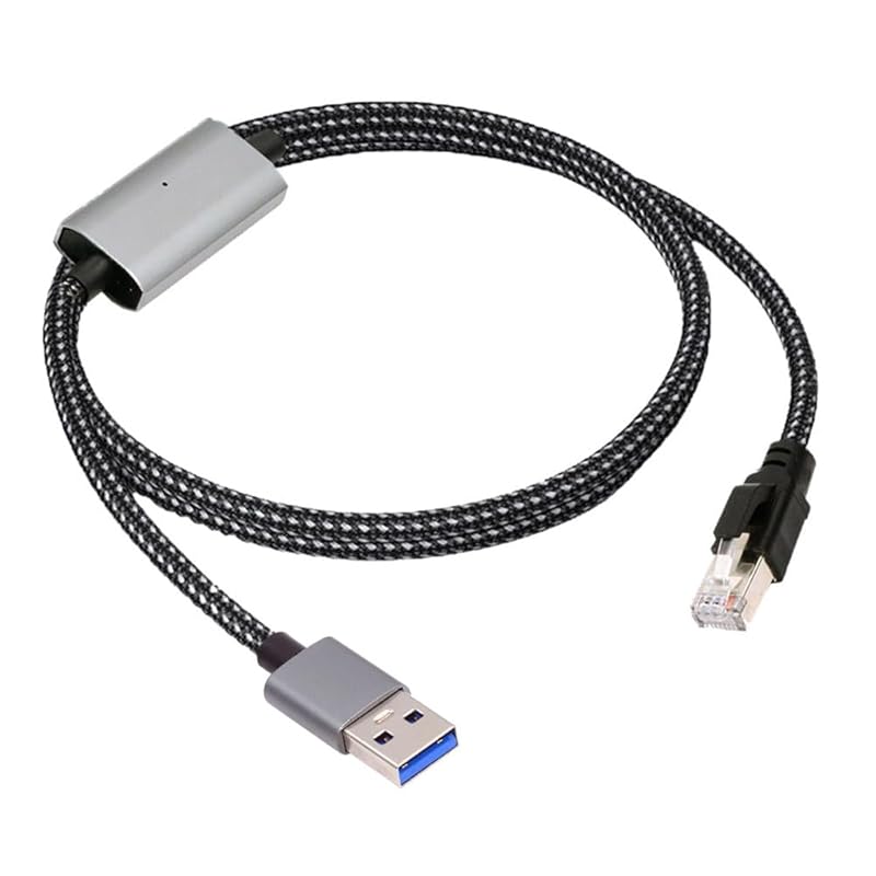 cablecc RJ45 - USB3.0 Type-A cable USB ethernet male code direct connection 1000Mbps gigabit lan network USB2.0 compatible
cablecc RJ45 - USB3.0 Type-A cable USB ethernet male code direct connection 1000Mbps gigabit lan network USB2.0 compatible