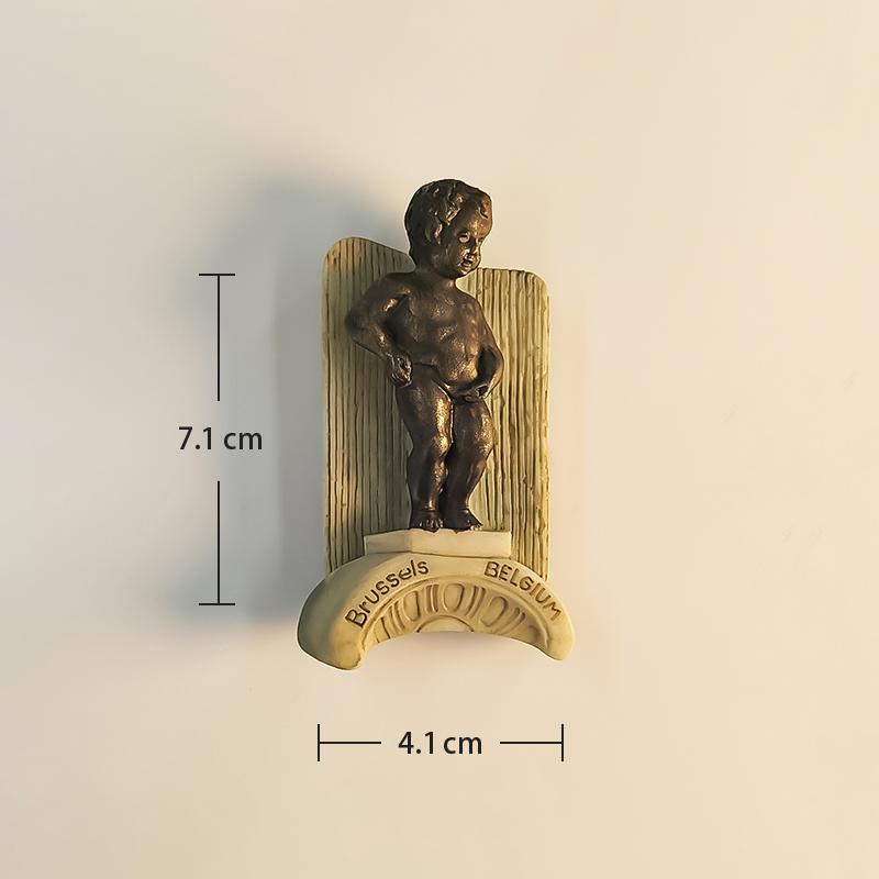 Belgium Brussels Manneken Pis 3D Stereoscopic Tourism souvenirs Resin painting Decoration home Refrigerator magnets
Belgium Brussels Manneken Pis 3D Stereoscopic Tourism souvenirs Resin painting Decoration home Refrigerator magnets