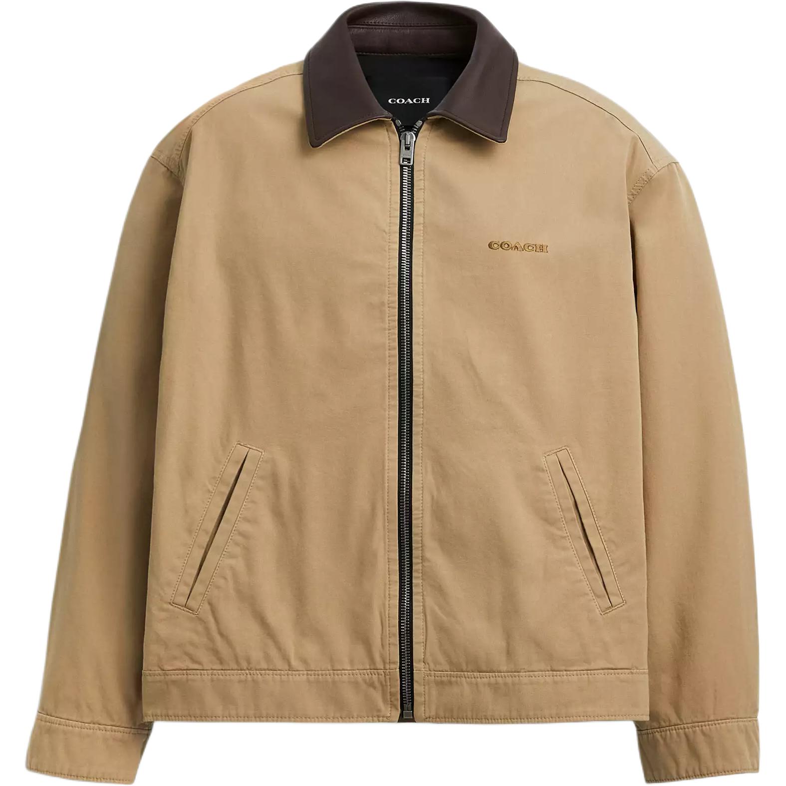 Coach Logo Letter Twill Long Sleeve Jacket Men jackets Khaki CAU83-KHA XL
Coach Logo Letter Twill Long Sleeve Jacket Men jackets Khaki CAU83-KHA XL