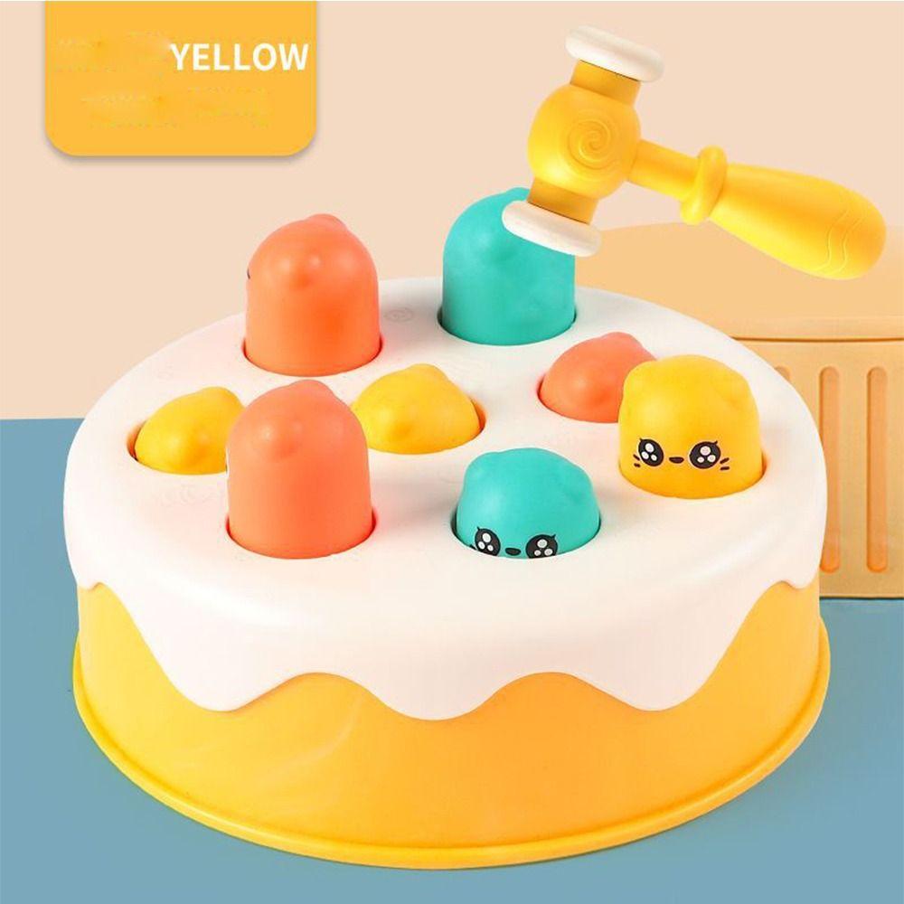 ABS Whack-a-mole Toy Cake Shape Hamster Pounding Game Interesting Animal Theme Knocking Game Kids жёлтый
ABS Whack-a-mole Toy Cake Shape Hamster Pounding Game Interesting Animal Theme Knocking Game Kids жёлтый