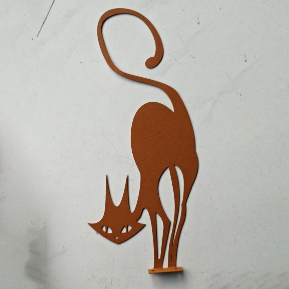 Rusty Forged Iron Cat House Vintage Garden Decoration Fence Yard
Rusty Forged Iron Cat House Vintage Garden Decoration Fence Yard