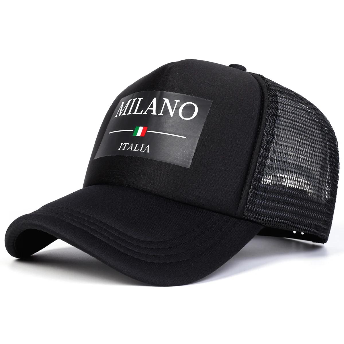 Unisex Milano Italia Letter Printing Baseball Net Caps Spring Summer Outdoor Adjustable Casual Hats Sunscreen Hat Sports Cap
Unisex Milano Italia Letter Printing Baseball Net Caps Spring Summer Outdoor Adjustable Casual Hats Sunscreen Hat Sports Cap
