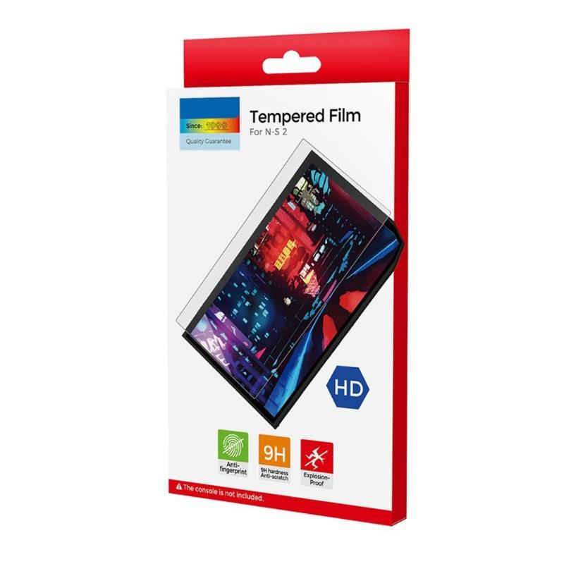 Upgrades Tempered Glass Screen Protector Not Scratch Screen Guard High Hardness with Blue Light Filter for NS2 Switch2
Upgrades Tempered Glass Screen Protector Not Scratch Screen Guard High Hardness with Blue Light Filter for NS2 Switch2
