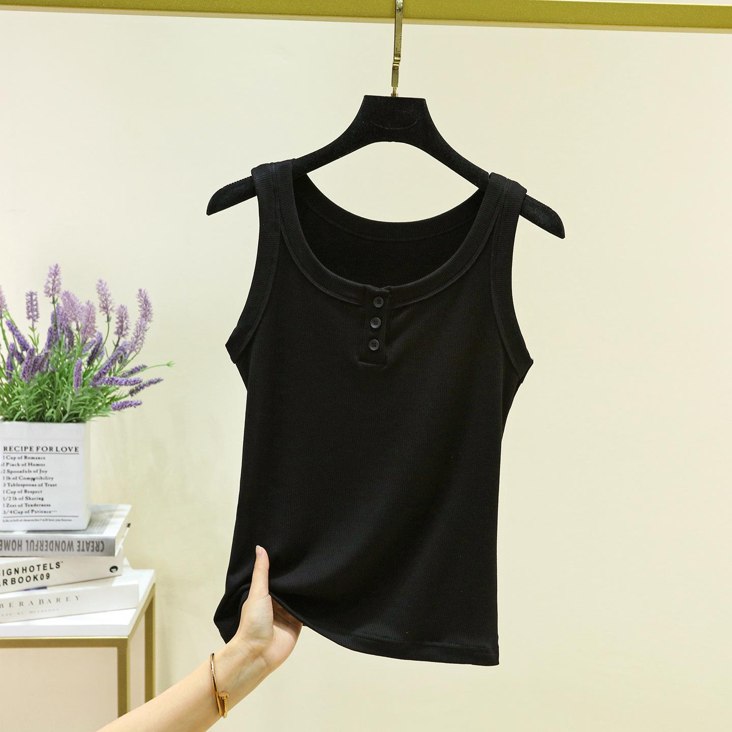 Women s Cotton Modal Camisole for Suits - Spring/Summer 2026 Collection, Basic White Sleeveless Top. L (95-110 jin)
Women s Cotton Modal Camisole for Suits - Spring/Summer 2026 Collection, Basic White Sleeveless Top. L (95-110 jin)