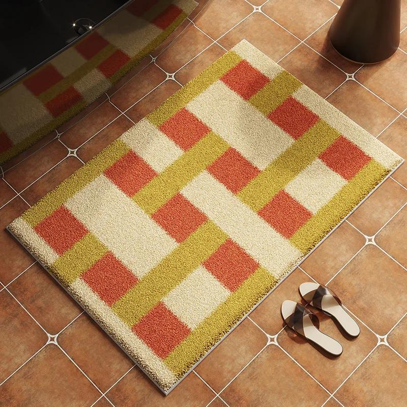 VIKAMA Retro Style Bathroom Floor Mat, Water Absorbing and Slip-Resistant, Entrance Door Mat for the Bathroom, Home Decoration 40x60cm 16x24inch
VIKAMA Retro Style Bathroom Floor Mat, Water Absorbing and Slip-Resistant, Entrance Door Mat for the Bathroom, Home Decoration 40x60cm 16x24inch