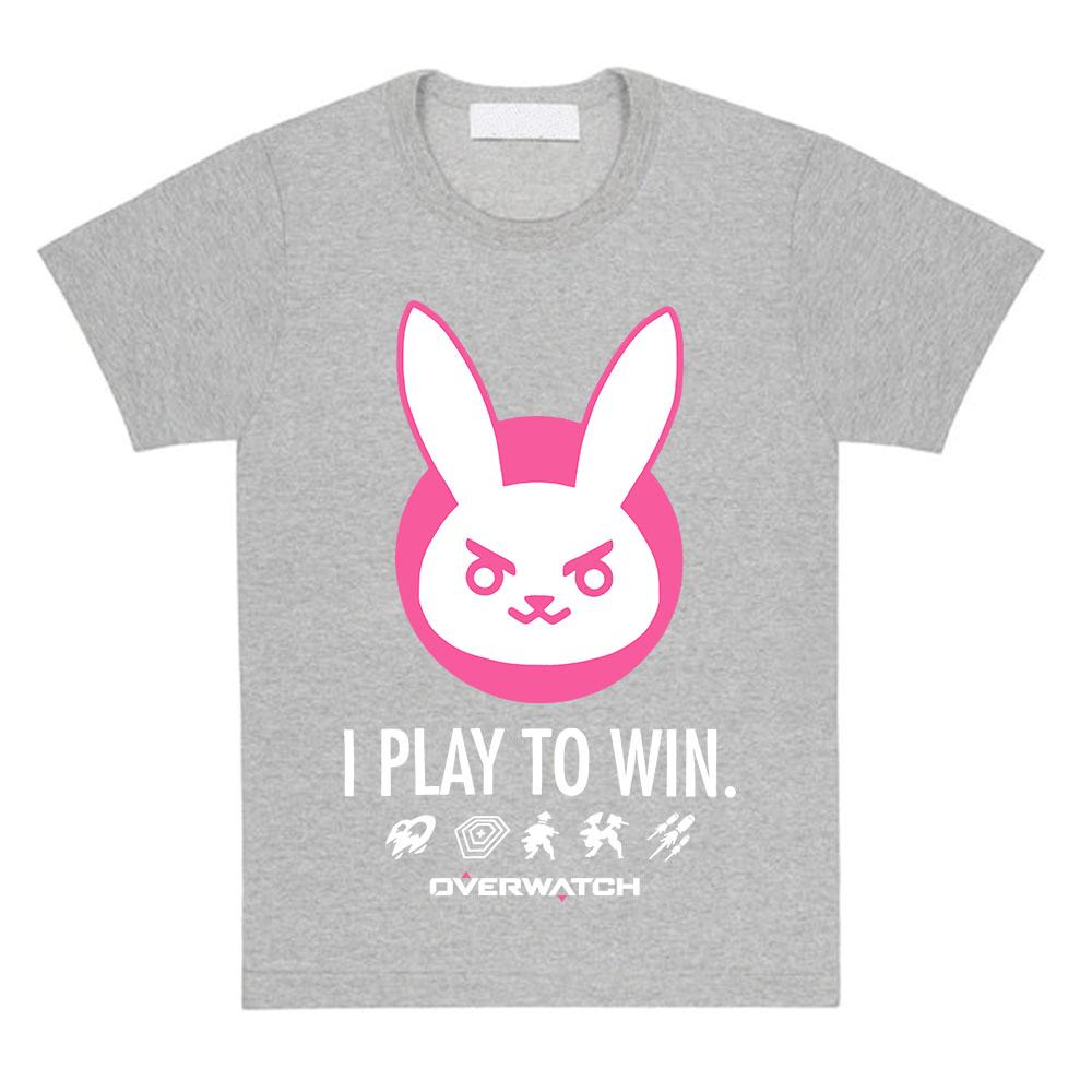 Overwatch 2 DVa Play To Win Rabbit Tshirts Women Unisex Clothing Cotton Short Sleeve Loose Oneck Tshirt Graphic Print Tee Female 4XL
Overwatch 2 DVa Play To Win Rabbit Tshirts Women Unisex Clothing Cotton Short Sleeve Loose Oneck Tshirt Graphic Print Tee Female 4XL