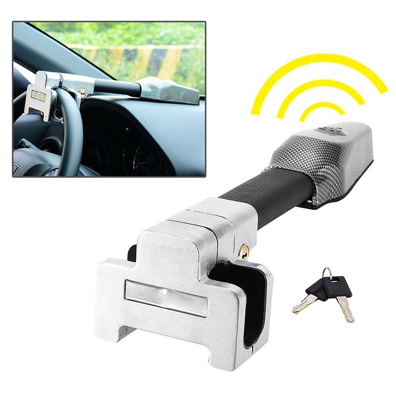 Universal Car Anti theft Safety Alarm Lock Car Steering Wheel Lock Retractable Security Car Locks Security Anti-Theft Tool чорний
Universal Car Anti theft Safety Alarm Lock Car Steering Wheel Lock Retractable Security Car Locks Security Anti-Theft Tool чорний