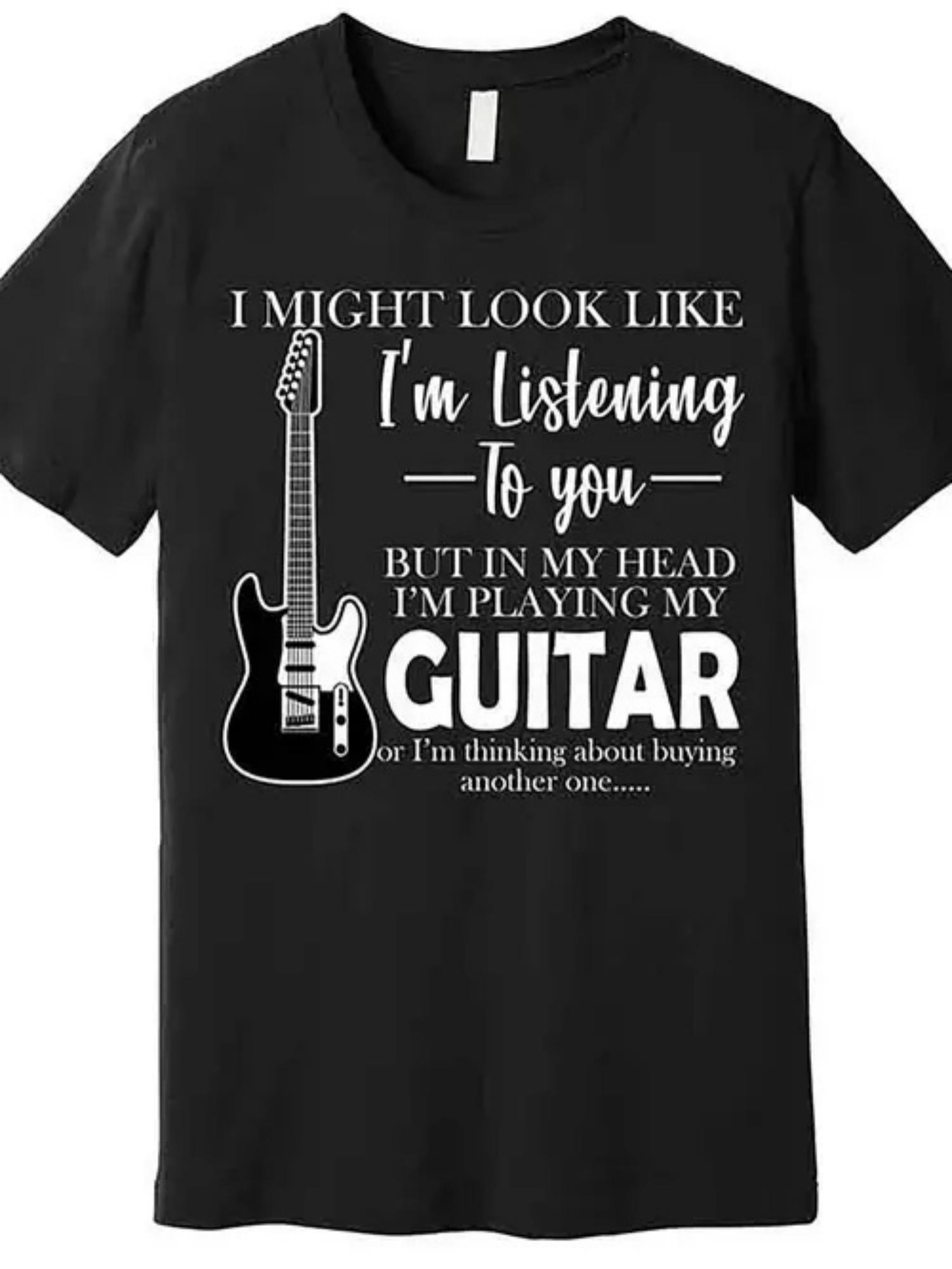 Men S Guitar Enthusiast T-Shirt Casual Crew Neck with Humorous Guitar Playing Quote and Graphic, Regular Fit, Comfortable Fit for Adult Music Lovers 5XL різнокольоровий
Men S Guitar Enthusiast T-Shirt Casual Crew Neck with Humorous Guitar Playing Quote and Graphic, Regular Fit, Comfortable Fit for Adult Music Lovers 5XL різнокольоровий