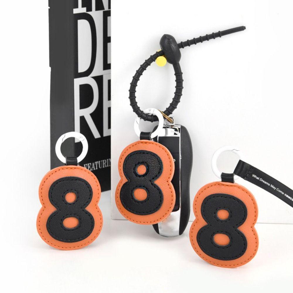 Anti-lost Number PU Leather Keychain Bag Charm Leather Key Ring Jewelry Accessories Style G
Anti-lost Number PU Leather Keychain Bag Charm Leather Key Ring Jewelry Accessories Style G