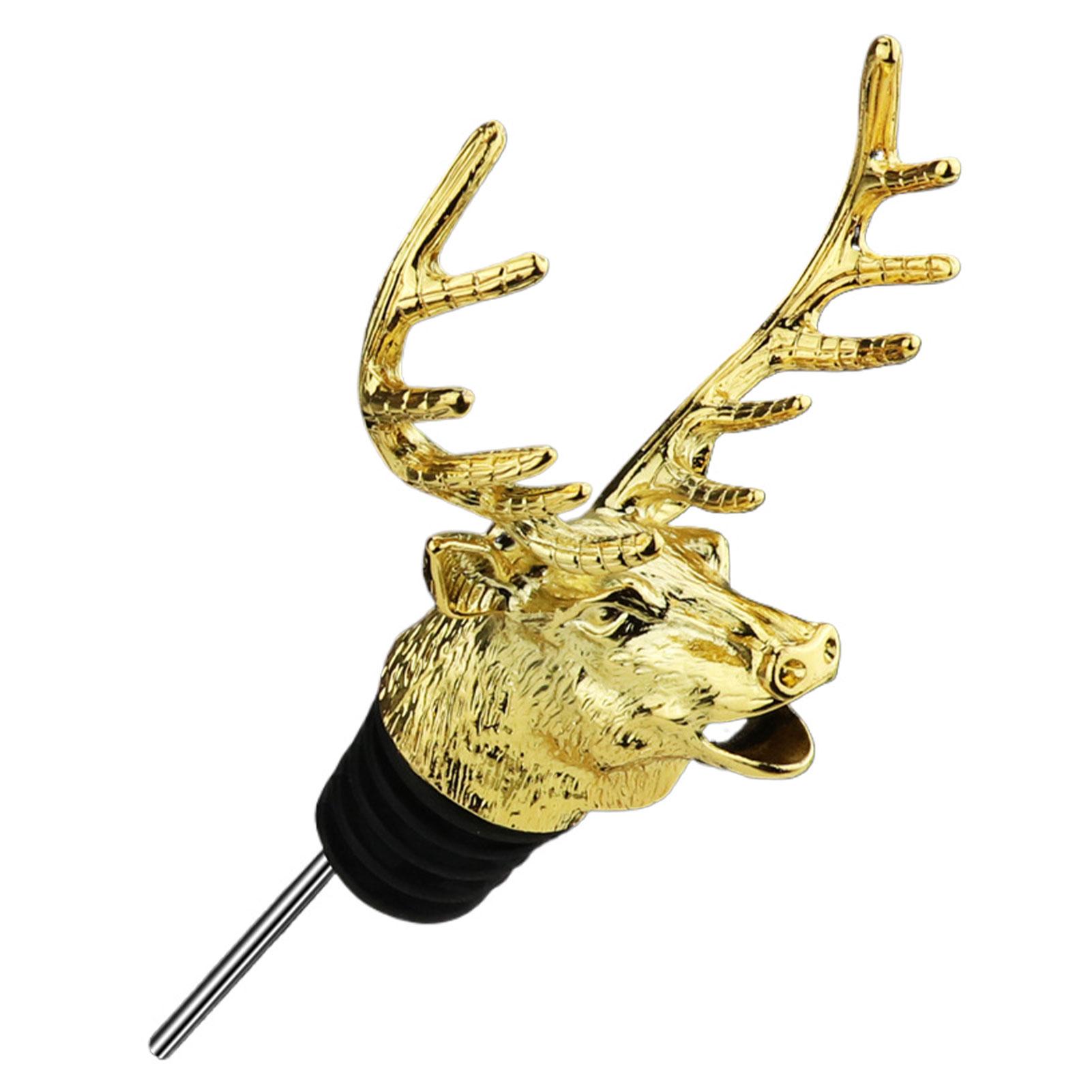 Elegant Deer Head Wine Tool Gift For Wine Enthusiasts Wine Bottle Stopper Stopper For Bottle Spout как
Elegant Deer Head Wine Tool Gift For Wine Enthusiasts Wine Bottle Stopper Stopper For Bottle Spout как