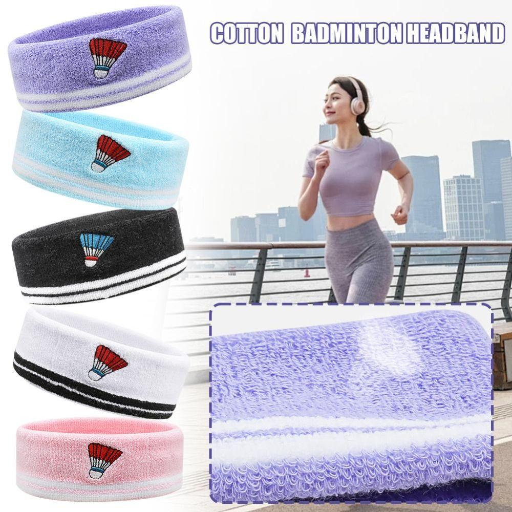 Breathable Badminton Headband Cotton Fitness Hair Band Fashion Sports Headband фіолетовий
Breathable Badminton Headband Cotton Fitness Hair Band Fashion Sports Headband фіолетовий