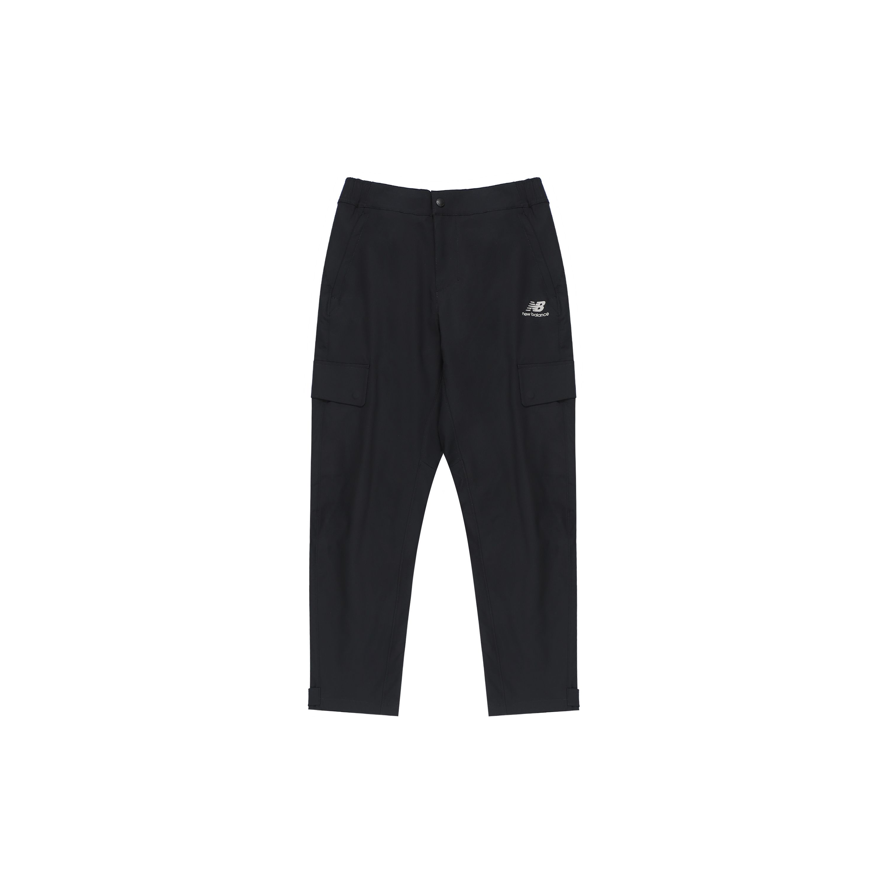 New Balance однотонные модные тканые повседневные брюки унисекс, черные 5TC37273-BK 
New Balance однотонные модные тканые повседневные брюки унисекс, черные 5TC37273-BK