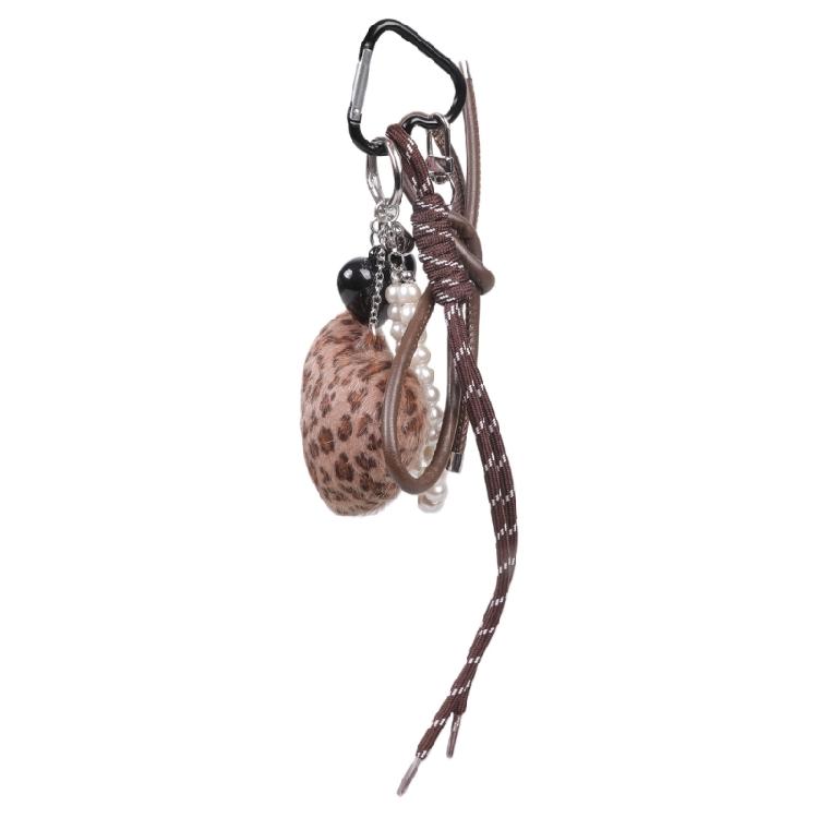Braided Rope Keychain With Velvety Leopard Heart Charm Soft Textured Handbag Ornament хакі
Braided Rope Keychain With Velvety Leopard Heart Charm Soft Textured Handbag Ornament хакі
