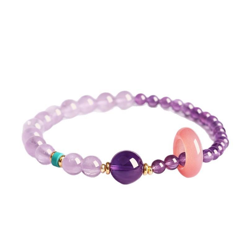 Amethyst Double Circle Bracelet for Women Hand String Lucky Gift for Girlfriends Accessory
Amethyst Double Circle Bracelet for Women Hand String Lucky Gift for Girlfriends Accessory