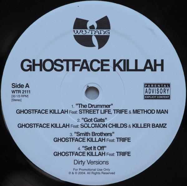 12-дюймовая пластинка GHOSTFACE KILLAH - The Drummer WTR2111 Wu-Tang Records 2004 US Рэп и хип-хоп/R&B Б/у
12-дюймовая пластинка GHOSTFACE KILLAH - The Drummer WTR2111 Wu-Tang Records 2004 US Рэп и хип-хоп/R&B Б/у