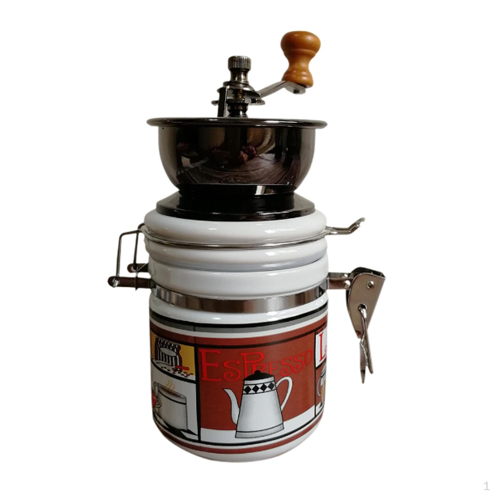 Burr Grinder Coffee Office Adjustable Coarseness Manual Handle Travel Utensils Press patterned
Burr Grinder Coffee Office Adjustable Coarseness Manual Handle Travel Utensils Press patterned