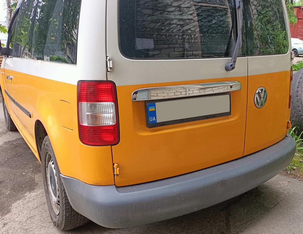 Накладка над номером (2 двері, нерж) Без напису, OmsaLine - Італійська нержавіюча сталь. для Volkswagen Caddy 2004-2010 рр.
Накладка над номером (2 двері, нерж) Без напису, OmsaLine - Італійська нержавіюча сталь. для Volkswagen Caddy 2004-2010 рр.