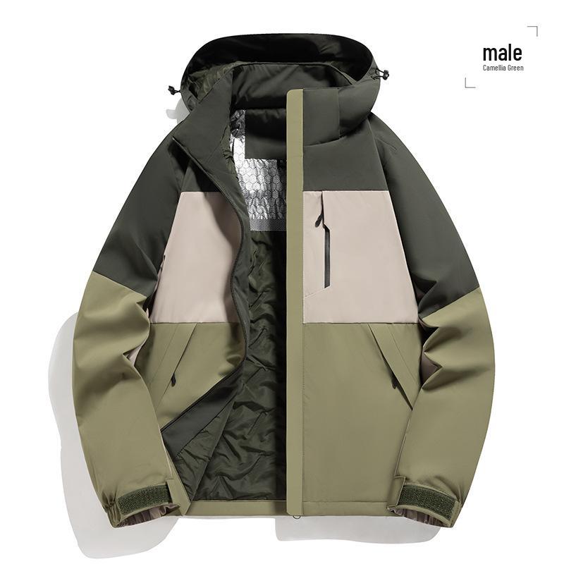 Men s & Women s Windproof Hooded Jacket - Autumn/Winter Thick, Velvet-Lined for Warmth, Outdoor Mountaineering Suit XL
Men s & Women s Windproof Hooded Jacket - Autumn/Winter Thick, Velvet-Lined for Warmth, Outdoor Mountaineering Suit XL