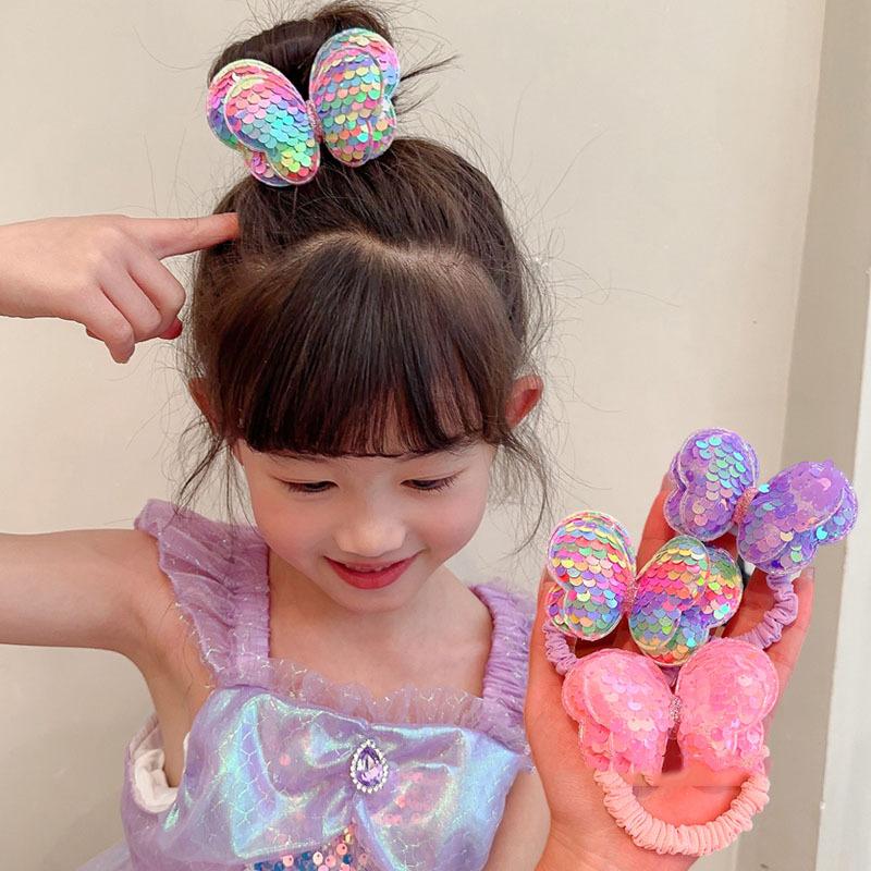 1PC New Sequin Butterfly Girls Kid Ponytail Elastic Hair Bands Children Lovable Hair Tie Princess Hair Accessories Baby Headwear
1PC New Sequin Butterfly Girls Kid Ponytail Elastic Hair Bands Children Lovable Hair Tie Princess Hair Accessories Baby Headwear