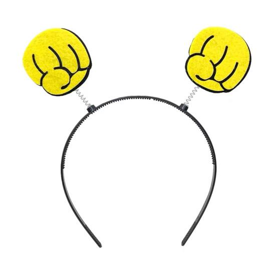 Cartoon Headband Spring Design Smile Pattern Rock Paper Scissors Decor Hair Hoop Stable to Wear Hair Accessory C
Cartoon Headband Spring Design Smile Pattern Rock Paper Scissors Decor Hair Hoop Stable to Wear Hair Accessory C