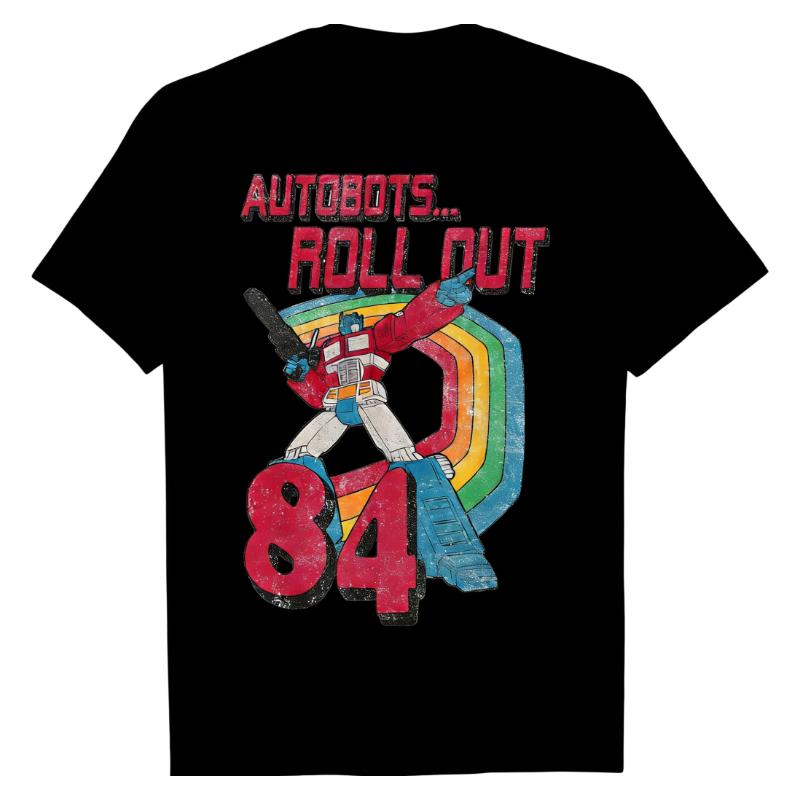 Optimus Prime Autobots Roll Out Transformers TShirt Retro 1984 Printed Crew Neck Cotton Soft Comfy Oversized Trendy Tops 2XL
Optimus Prime Autobots Roll Out Transformers TShirt Retro 1984 Printed Crew Neck Cotton Soft Comfy Oversized Trendy Tops 2XL