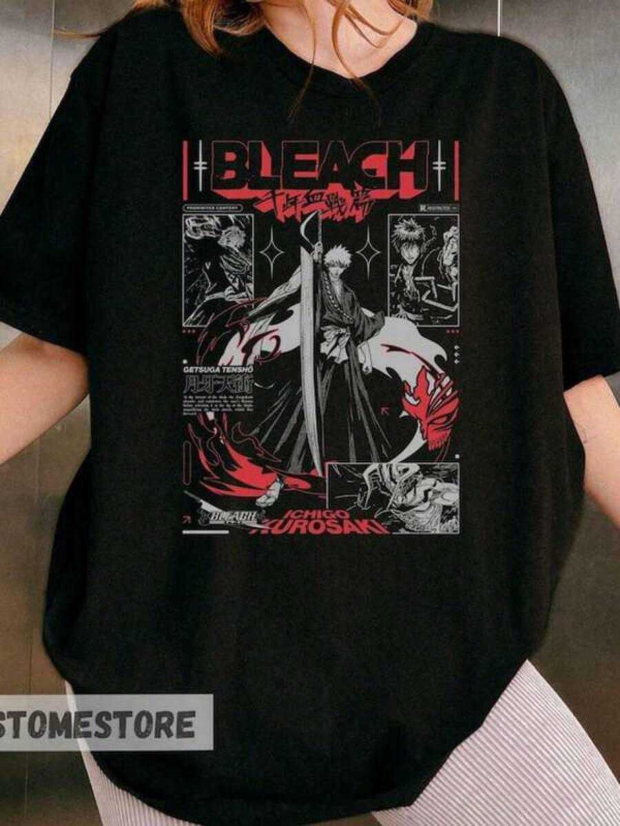 Men s Pure Cotton T-Shirt Limited Bleach TShirt, Vintage Retro Anime TShirt, Animeshirt, Anime Bleach S разноцветный
Men s Pure Cotton T-Shirt Limited Bleach TShirt, Vintage Retro Anime TShirt, Animeshirt, Anime Bleach S разноцветный