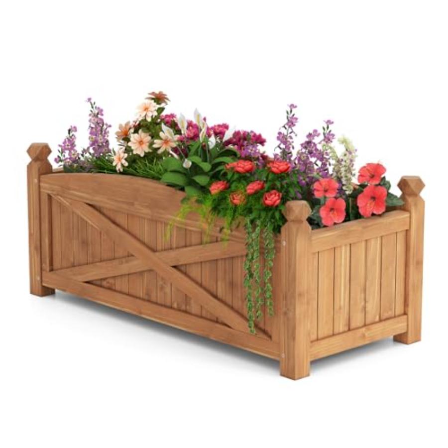 Wooden Raised Garden Bed Solid Wood Gardening Plant Container with Drainage Holes for Flower Vegetable Fruit Outdoor Elevated P United States
Wooden Raised Garden Bed Solid Wood Gardening Plant Container with Drainage Holes for Flower Vegetable Fruit Outdoor Elevated P United States