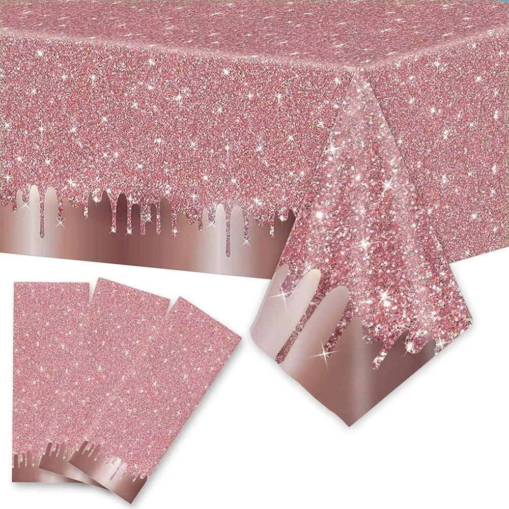 Waterproof Rose Gold Glitter Tablecloth Disposable Imitation Diamond Tablecloth Wedding Party Birthday Atmosphere Decoration 1pcs розового золота
Waterproof Rose Gold Glitter Tablecloth Disposable Imitation Diamond Tablecloth Wedding Party Birthday Atmosphere Decoration 1pcs розового золота