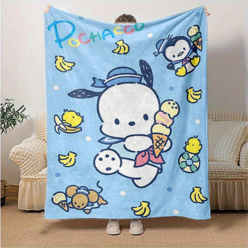1pc, Sanrio Cute Pochacco Home Decor Blanket: Soft Flannel Throw for Bedroom, Living Room, Travel, Camping, Car, Beach & Office Naps, Perfect Gift for 130x150cm
1pc, Sanrio Cute Pochacco Home Decor Blanket: Soft Flannel Throw for Bedroom, Living Room, Travel, Camping, Car, Beach & Office Naps, Perfect Gift for 130x150cm