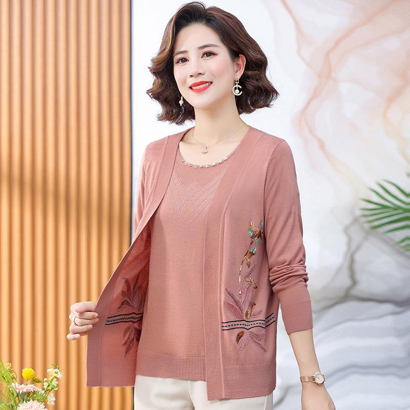 Spring Arrival: Knit Cardigan Two-Piece Set for Stylish Middle-Aged Women L (80-100 jin)
Spring Arrival: Knit Cardigan Two-Piece Set for Stylish Middle-Aged Women L (80-100 jin)