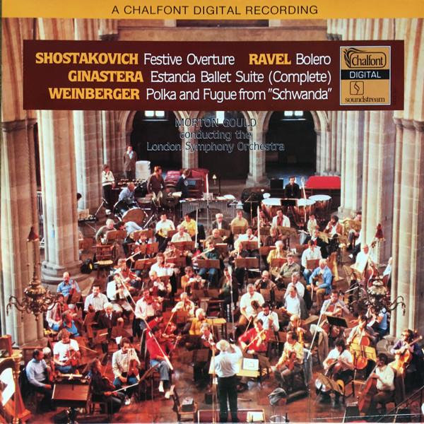 LP Record MORTON GOULD LONDON SYMPHONY ORCHE Shostakovich Festive Overture Ra SDG301 CHALFONT 1979 US Obi Classical Used
LP Record MORTON GOULD LONDON SYMPHONY ORCHE Shostakovich Festive Overture Ra SDG301 CHALFONT 1979 US Obi Classical Used