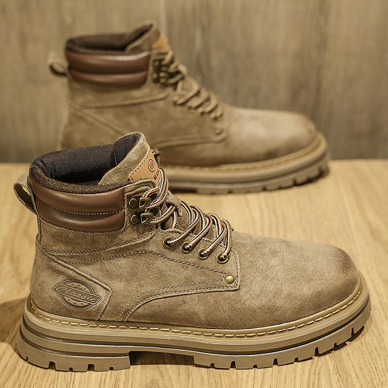 Обувь для отдыха на открытом воздухе со шнуровкой, уличные мужские кроссовки, высокие замшевые кожаные ботинки, модные мотоциклетные ботинки для мужчин 44 коричневый
Обувь для отдыха на открытом воздухе со шнуровкой, уличные мужские кроссовки, высокие замшевые кожаные ботинки, модные мотоциклетные ботинки для мужчин 44 коричневый