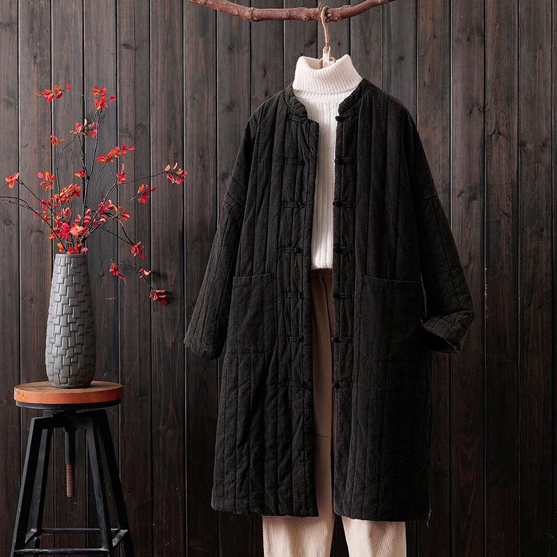 2025 Winter Women s Thick Warm Cotton Retro Windbreaker Jacket with Stand Collar XXL чорний
2025 Winter Women s Thick Warm Cotton Retro Windbreaker Jacket with Stand Collar XXL чорний